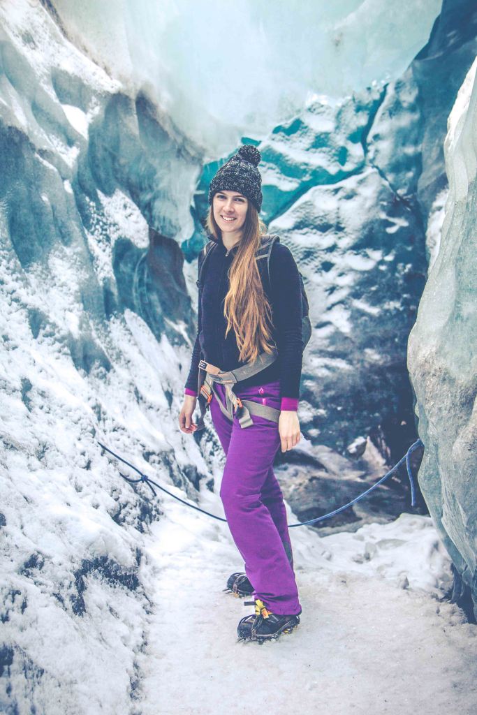 Lauren Shoots on the Ice | Icelandic Mountain Guides